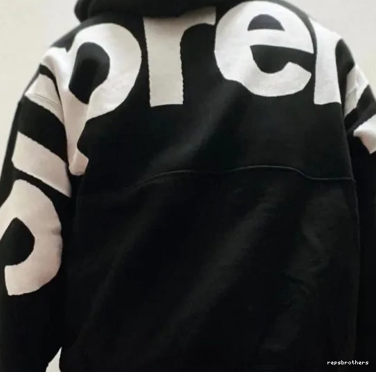 Black M XL LOGO JACQUARD Back L Big BIG Grey SWEATSHIRT Sweatshirt S LOGO HOODED Hoodie 0612